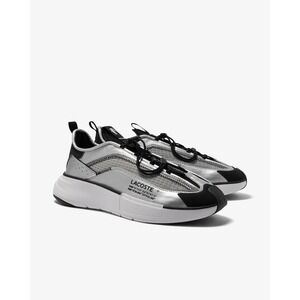Lacoste Men's‎ Audrysson Silver White Sneakers Shoes 7